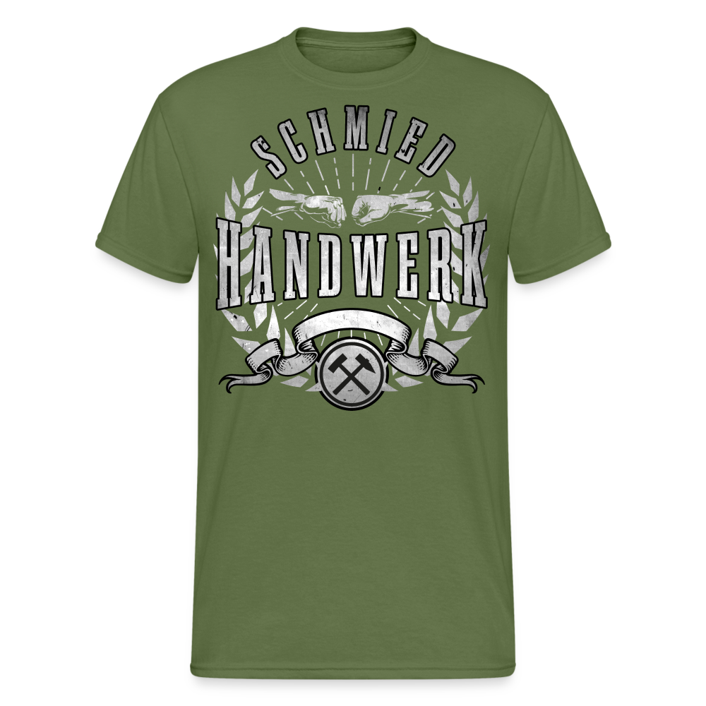 Schmied Gildan Heavy T-Shirt - Militärgrün