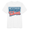 Zimmerer Handwerk Originales Kulturgut - Männer T-Shirt - weiß