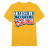 Zimmerer Handwerk Originales Kulturgut - Männer T-Shirt - Gelb