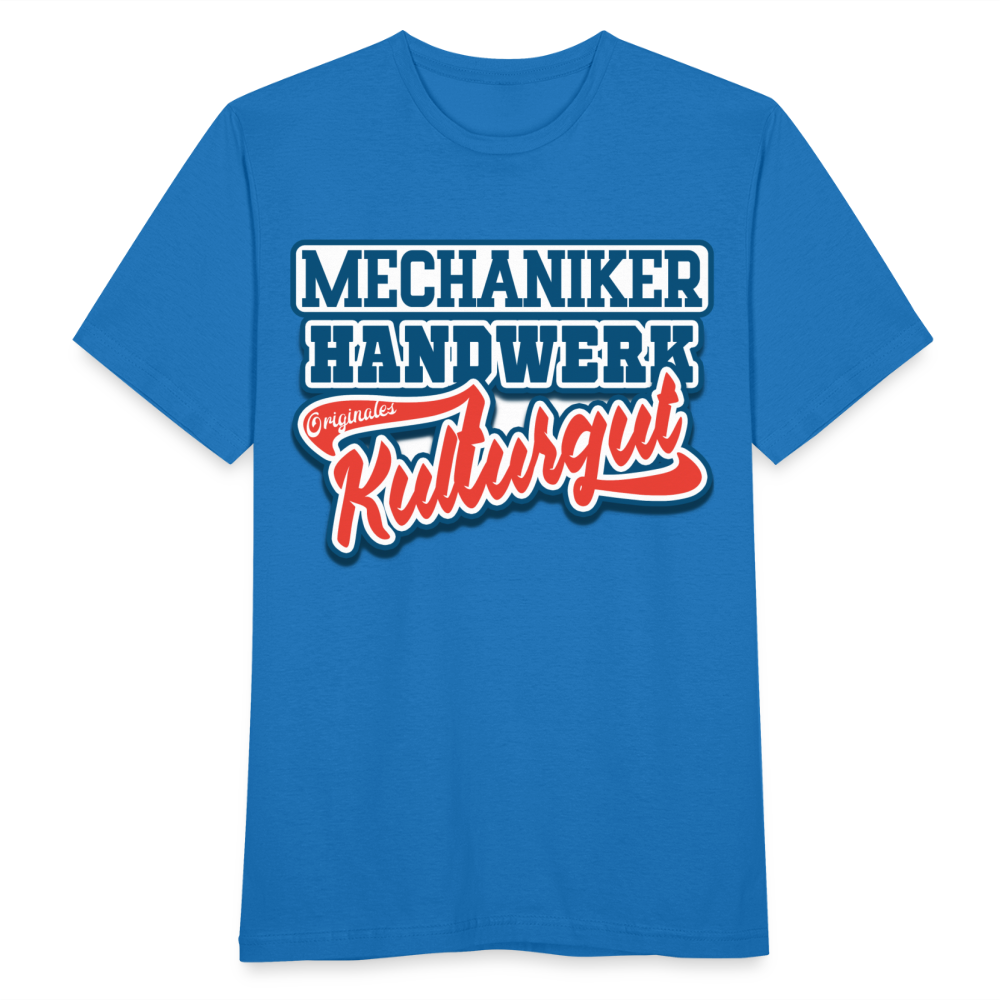 Mechaniker Handwerk Originales Kulturgut - Männer T-Shirt - Royalblau
