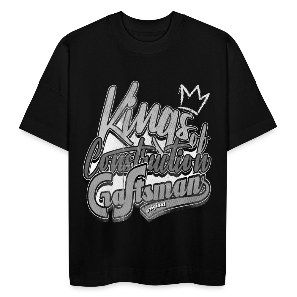 Kings of Construktion - Oversize T-Shirt - Schwarz