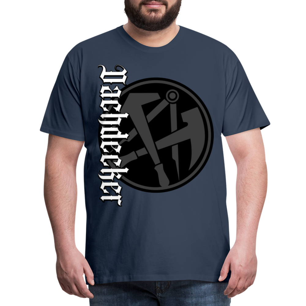 Dachdecker - Premium T-Shirt - Navy