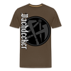 Dachdecker - Premium T-Shirt - Edelbraun