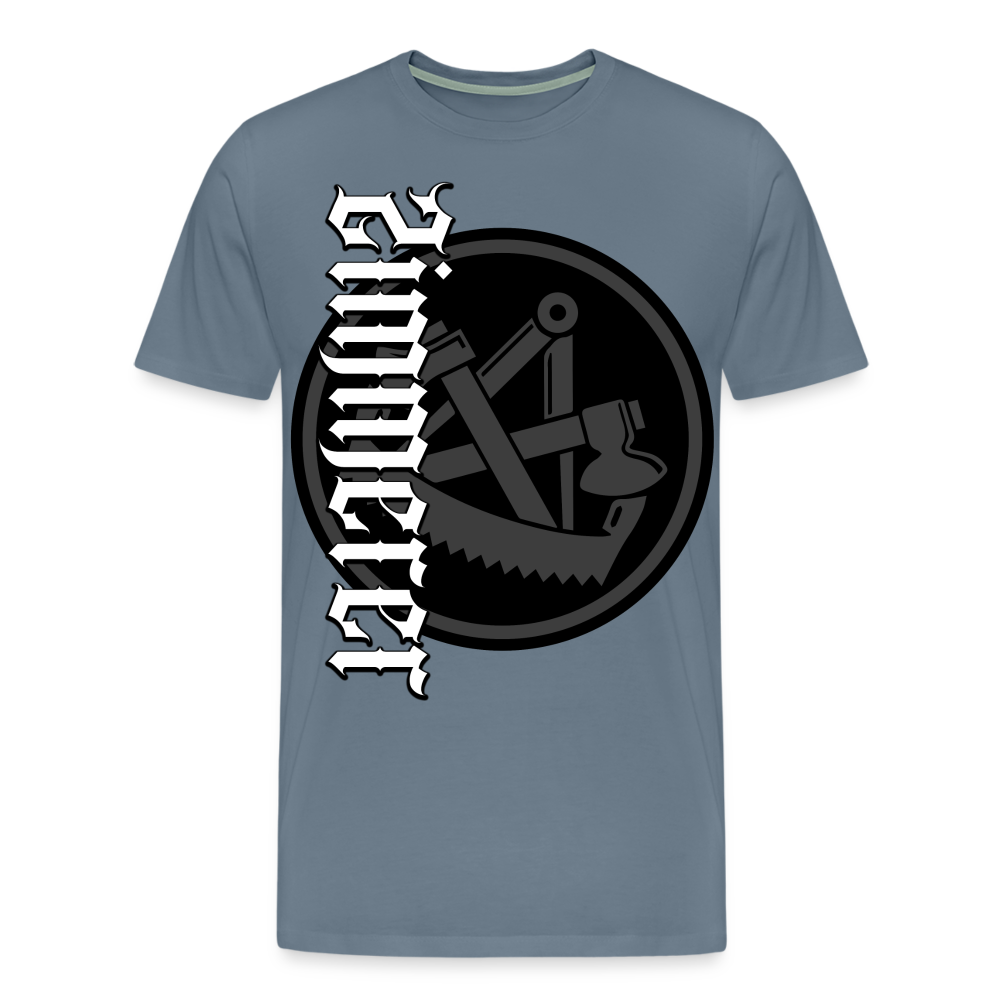 Zimmerer Premium T-Shirt - Blaugrau