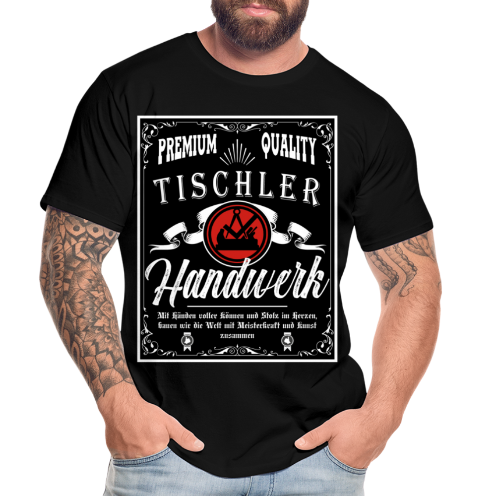 Tischler Premium T-Shirt - Schwarz