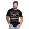 Fliesenleger Premium T-Shirt - Schwarz