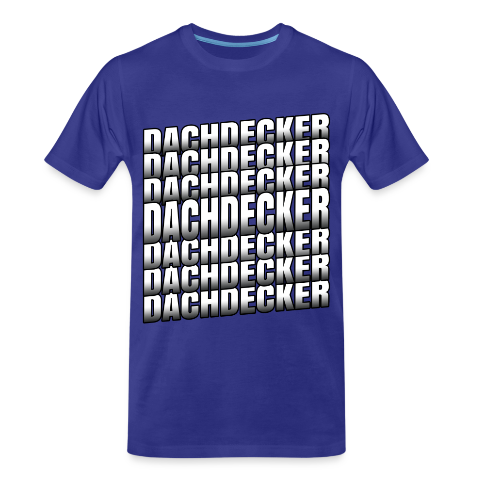 Dachdecker Premium T-Shirt - Königsblau
