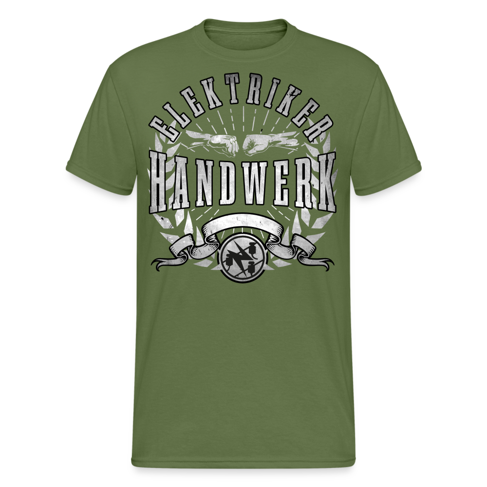 Elektriker Gildan Heavy T-Shirt - Militärgrün