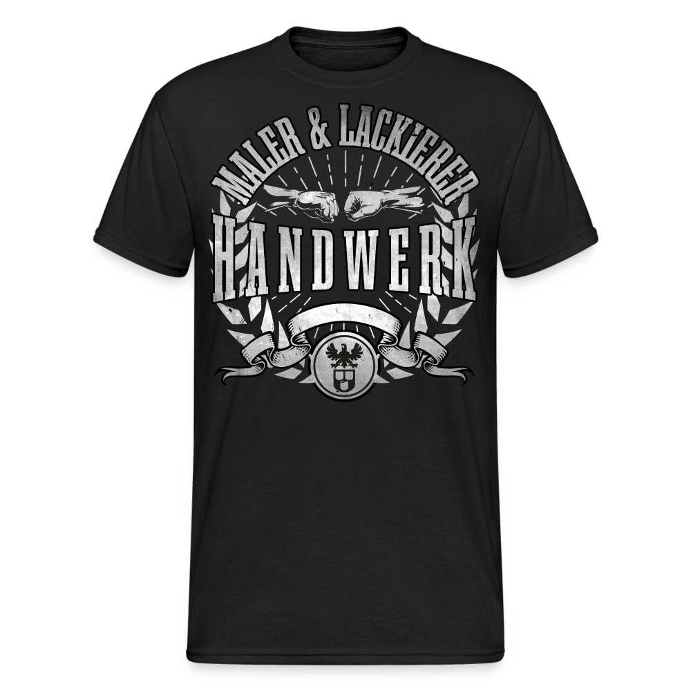 Maler & Lackierer Gildan Heavy T-Shirt - Schwarz