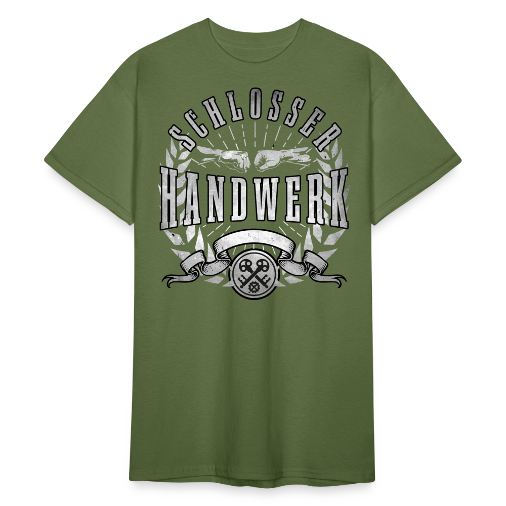 Schlosser Gildan Heavy T-Shirt - Militärgrün