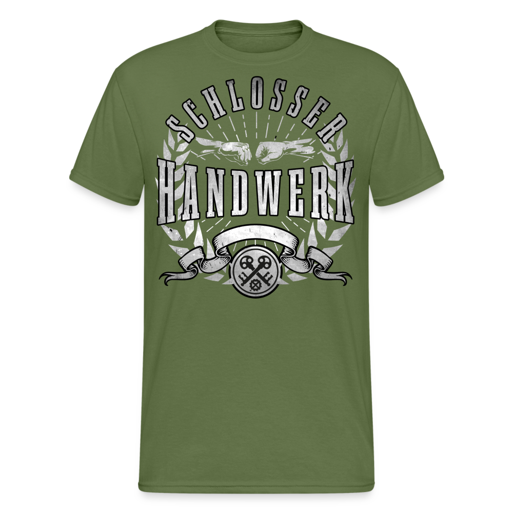 Schlosser Gildan Heavy T-Shirt - Militärgrün