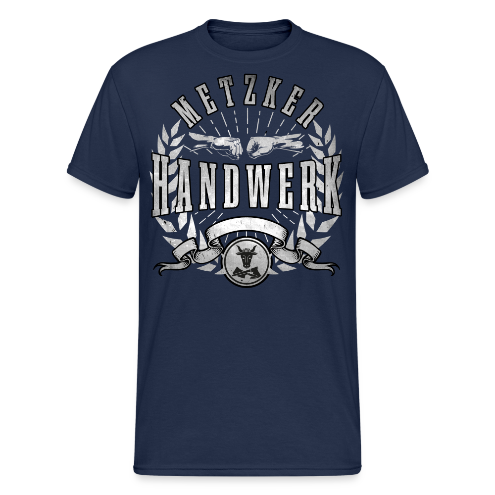 Metzker Gildan Heavy T-Shirt - Navy
