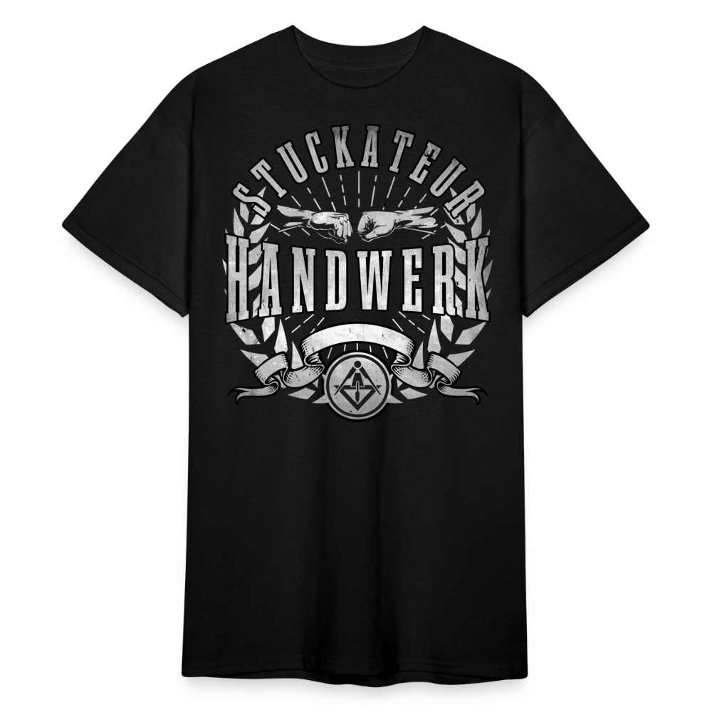 Stuckateur Gildan Heavy T-Shirt - Schwarz