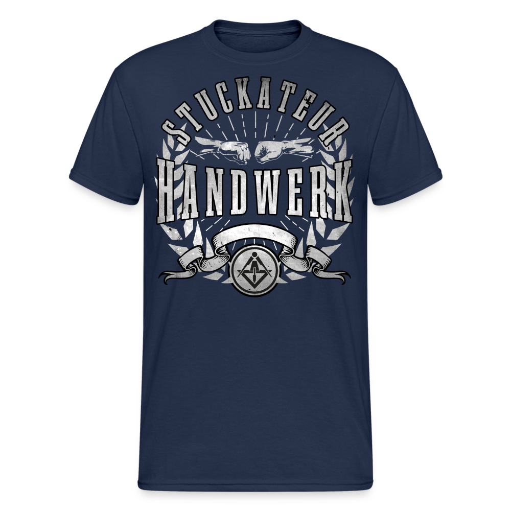 Stuckateur Gildan Heavy T-Shirt - Navy