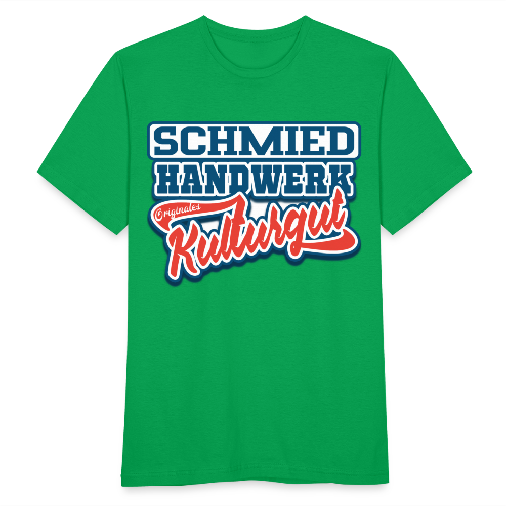 Schmied Handwerk Originales Kulturgut - Männer T-Shirt - Kelly Green