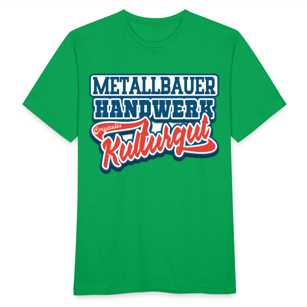 Metallbauer Handwerk Originales Kulturgut - Männer T-Shirt - Kelly Green