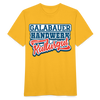 Galabauer Handwerk Originales Kulturgut - Männer T-Shirt - Gelb
