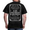 Das Deutsche Handwerk - Trauer T-Shirt - Schwarz