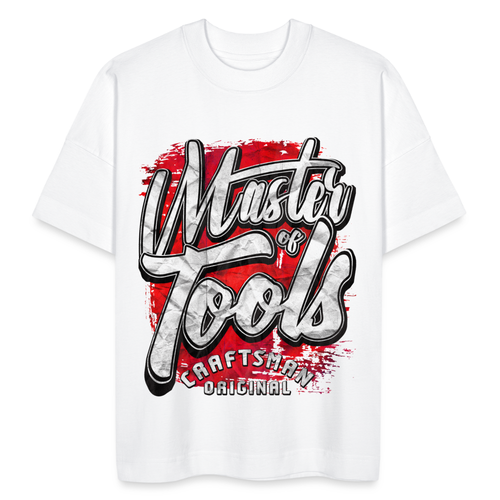 Master of Tools Craftsman - Oversize T-Shirt - weiß
