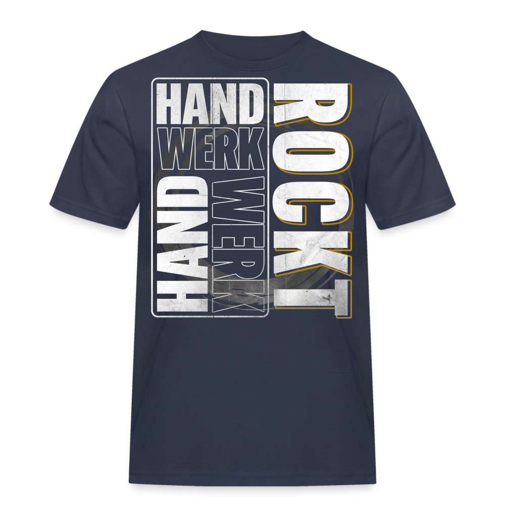 Handwerk Rockt - Workwear T-Shirt - Navy
