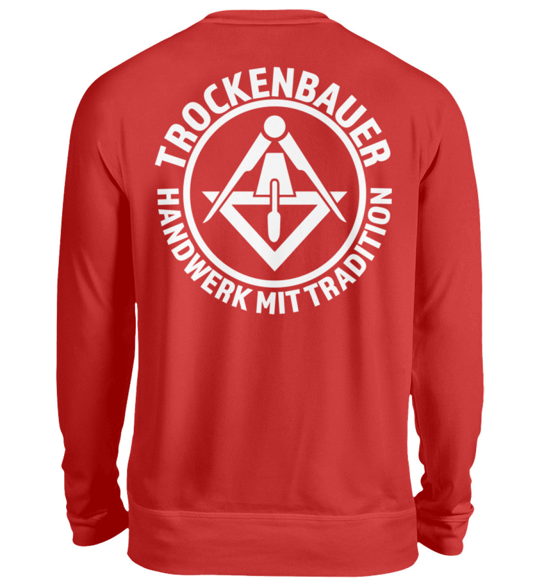 Trockenbauer - Pullover Rückendruck €36.95 Handwerkerfashion